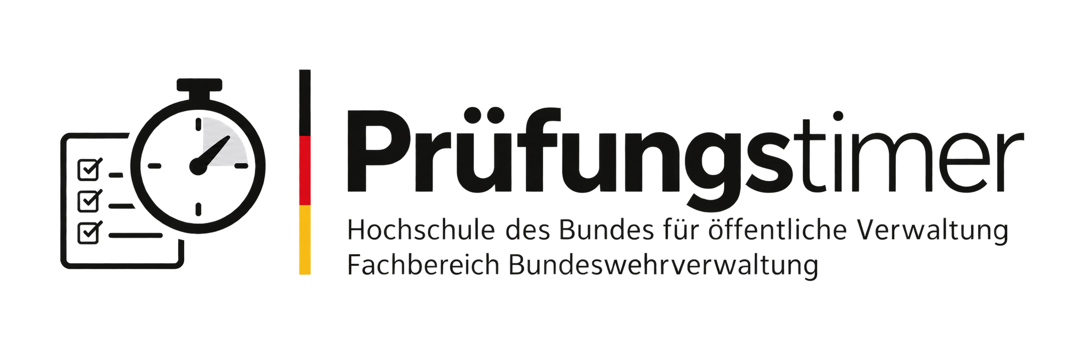 Prüfungstimer · Hochschule des Bundes für öffentliche Verwaltung – Fachbereich Bundeswehrverwaltung